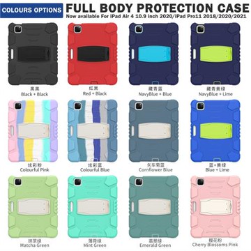 適用蘋果ipad air4平板皮套10.9英寸保護外殼筆槽硅膠支架防摔套