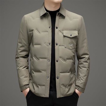 【巴黎精品】真 羽絨90%白鴨絨 羽絨外套鴨絨夾克-短版潮流防寒保暖羽絨男/女外套4色a1is27