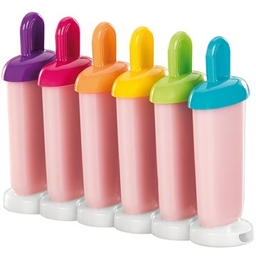 《TESCOMA》繽紛冰棒模6入- 冰棒盒 雪糕模 製冰模 枝仔冰棒