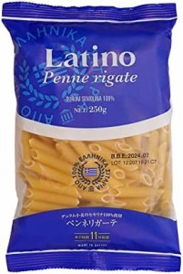 ラティーノ ペンネ 250g デュラム小麦100% ギリシャ産 ][20個セット]