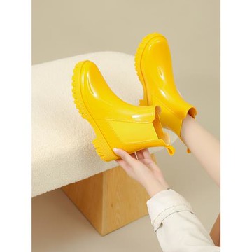 水鞋女防水防滑時尚外穿雨鞋女款2024新款短筒雨靴夏季趕海戶外