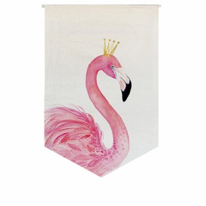 のれん タペストリー フラッグ風 フラミンゴ トロピカル 右向き 王冠 通販 Lineポイント最大5 0 Get Lineショッピング