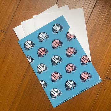 文件夾・具足蟲 【淺藍色】