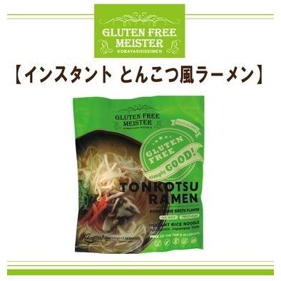 グルテンフリー・インスタントラーメン・豚骨風・113g x １６袋