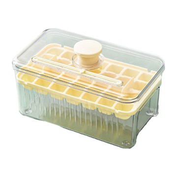 S-SportPlus+ 雙層冰格 M5001001-03 黃色 雙層設計可疊加 節省冰箱空間  1個