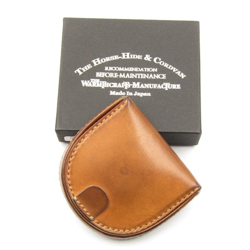 THE WARMTHCRAFTS MANUFACTURE コインケース ブラウン CORDOVAN CARD CASE / THE WARMTHCRAFTS-MANUFACTURE Online Store