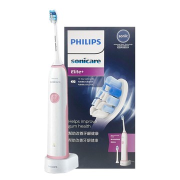 【全新品-外盒凹損】【Philips 飛利浦】聲波震動牙刷/電動牙刷(HX3226粉色)