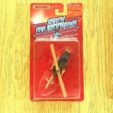 Matchbox火柴盒 SkyBusters SB12 MB153直升機Mission Helicopter