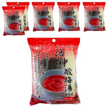 新光洋菜 洛神酸梅湯調味包  100g  6袋  1包