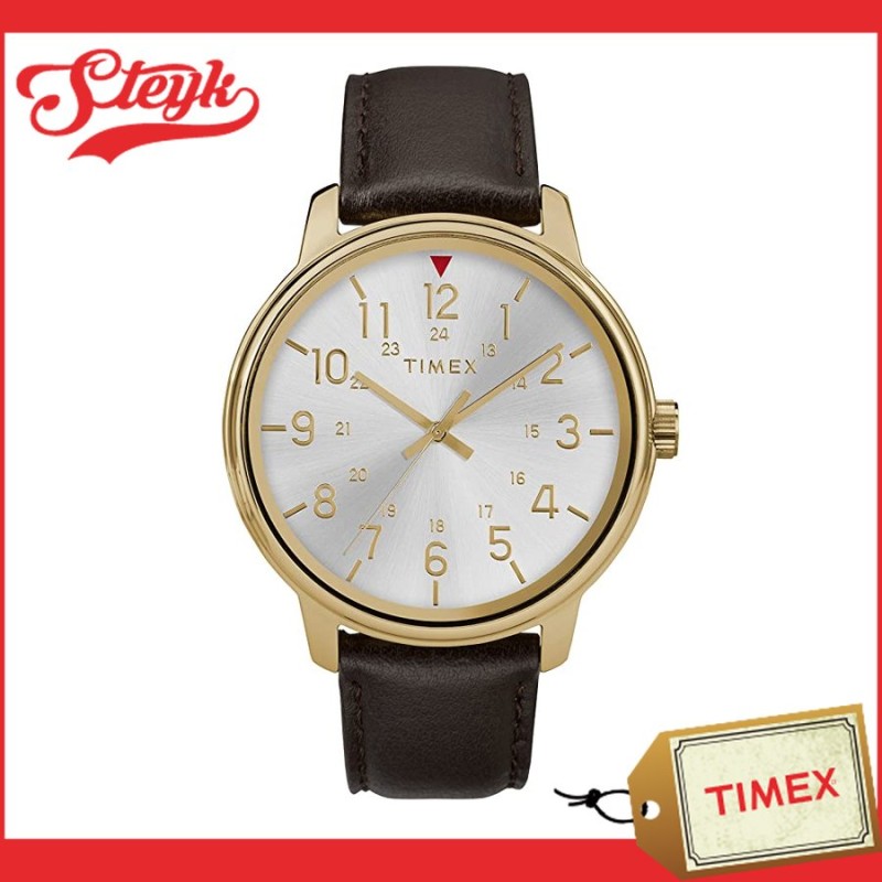 腕時計 タイメックス メンズ Timex Men's Standard 40mm Watch Silver