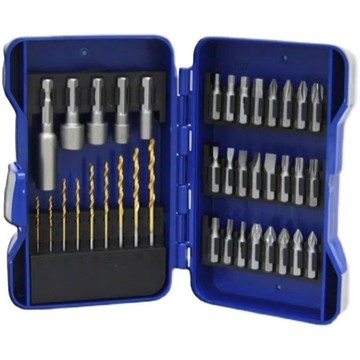 【五金 熱銷】飛達批頭十字一字加長高硬度內六角套筒梅花披頭電動螺絲刀套裝 優選