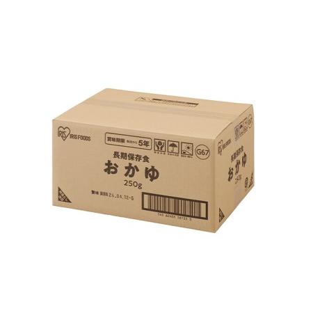 ふるさと納税 災対食パウチおかゆ  250g×6袋 宮城県大河原町