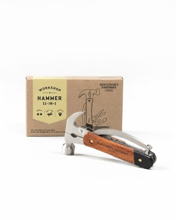 英國Gentlemen's Hardware 11合一頂級不鏽鋼多功能鐵鎚工具組