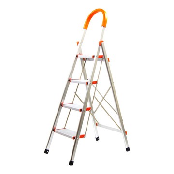 【TRENY】加寬鋁製四階扶手梯-荷重120KG