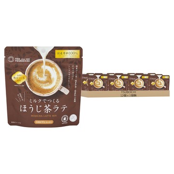 TEA TSUBOICHI 濃厚焙茶沖泡粉  80g  12個  1個裝