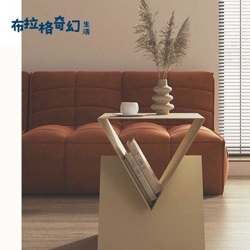 沙發邊幾 客廳小戶型輕奢角幾 邊桌方幾 床頭櫃 設計師創意 桌子小茶幾 [PP0513062]