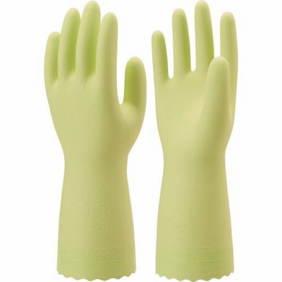 ショーワグローブ:ショーワ 塩化ビニール手袋 ナイスハンドミュー薄手 グリーン Lサイズ NHMIU-LG 型式:NHMIU-LG
