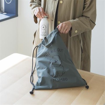 日本制CLASKA Mambo比熊ToteBag輕便尼龍防水雙肩束口托特媽咪包