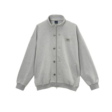 NCAA 外套 灰 立領 休閒 棉外套 中性 7455112011