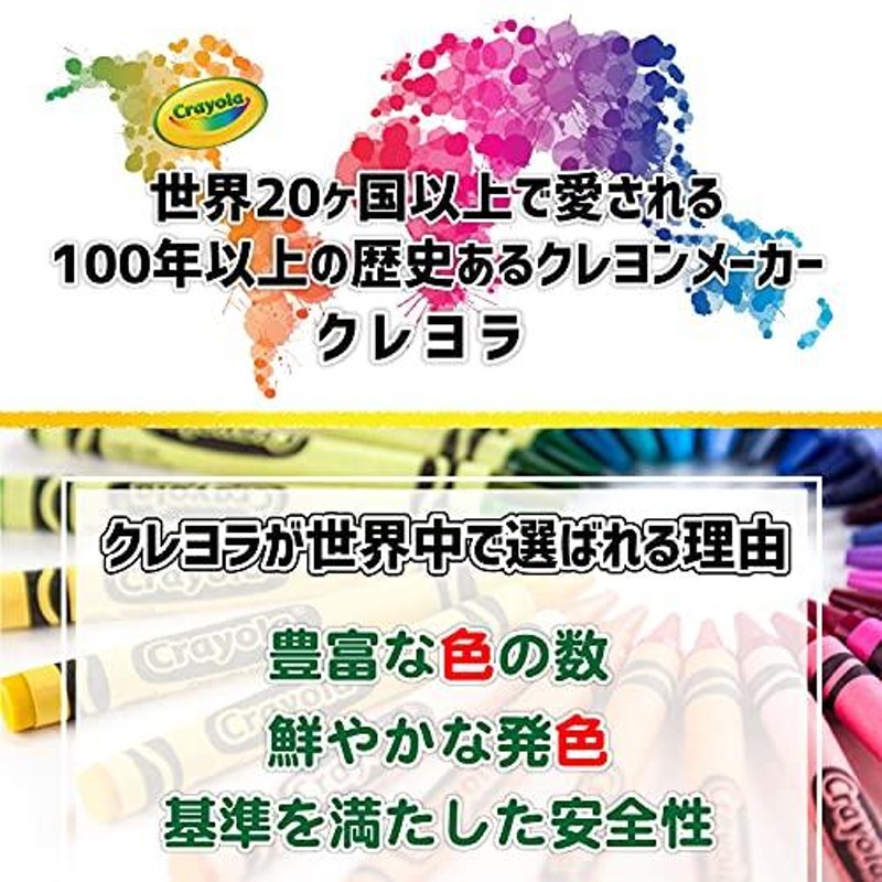 クレヨラ ミニボトル絵の具 18色 筆付き 水で簡単に落とせる 540125