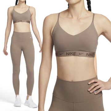 Nike AS W NK DF INDY LGT SPT BRA 女款 咖啡色 運動內衣 FD1063-233