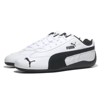 PUMA 休閒鞋 SPEEDCAT LTHR 白黑 皮革 賽車鞋 男女 40317501