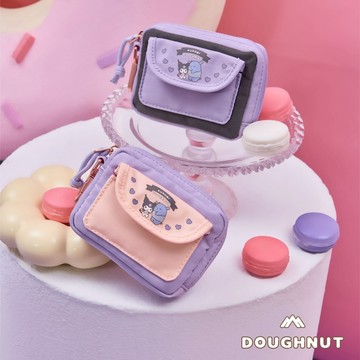 DOUGHNUT官方賣場 酷洛米聯名 零錢包 掛飾包 Introvert 全素 防潑水 配件 KUROMI
