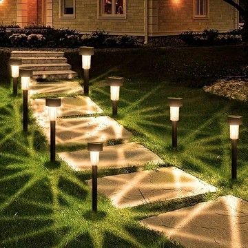 ⭐臺灣熱賣好物⭐光影太陽能草坪燈 免布線地插太陽能燈 太陽能戶外燈 地插燈 庭院燈 LED燈 氛圍燈 草坪燈 花園燈