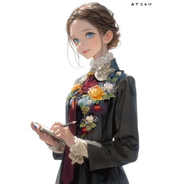 【9 月新作】07-144-0025 人物貼紙 幻想復古浪漫茶館