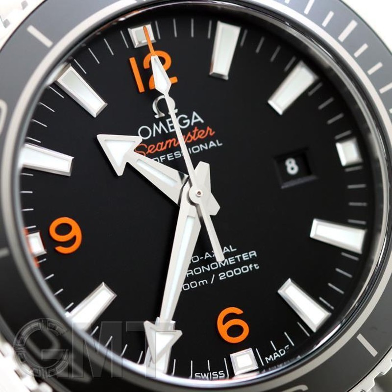 オメガ シーマスター プラネットオーシャン 38ｍｍ 232.30.38.20.01.002 ブラック/オレンジインデックス OMEGA 中古メンズ  腕時計 送料無料 | LINEブランドカタログ