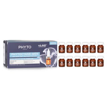 Phyto 髮朵 hytoCyane 防脫髮精華 (男士適用) 12x3.5ml/0.11oz-護髮