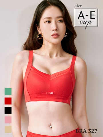 BRA327 無鋼圈魅力甜心調整型內衣單件 5色