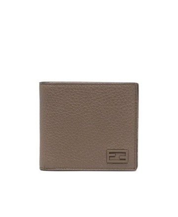 (海外訂貨)(Little bee小蜜蜂精品)FENDI 鐵牌LOGO雙色 八卡短夾 (沒有發的款式可以截圖私訊)