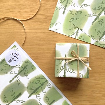 A4設計紙 *green* 內含20張