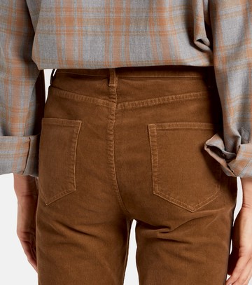 Nili Lotan Joan high-rise cotton-blend corduroy flared pants