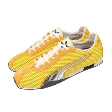 Puma 休閒鞋 H-Street 男鞋 女鞋 黃 復古 輕量 薄底 408846-01
