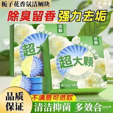 優選好貨🐀𵠀子花香藍泡泡潔厠寶除臭留香馬桶清潔劑厠所潔厠靈強力除垢去黃 DPGU