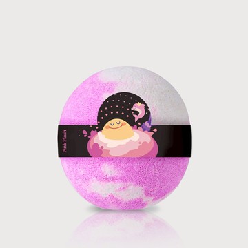 LEPS BOMB Bubble Bath Bomb (Pink Flash/Sun Kissed)