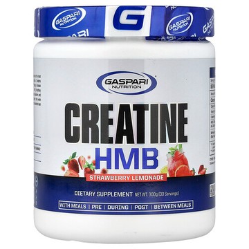 Gaspari Nutrition, 肌酸 HMB，草莓檸檬水味，300 克