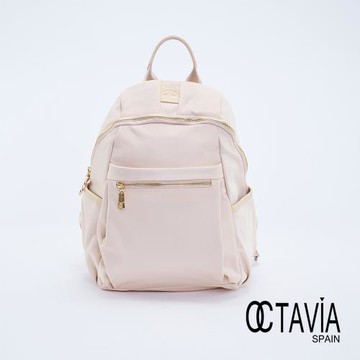 OCTAVIA 8 - 輕量主義 III 淡彩多口袋後背包 -米白