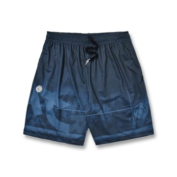 KINGO男款｜極透氣系列｜轉印剪接短褲 411308