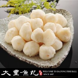 【大豐魚丸】火鍋料鍋物專家-花枝丸-(大顆)600g-海鮮鍋必備