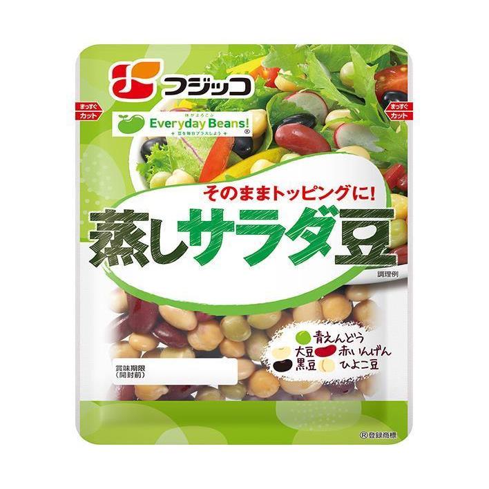 フジッコ 蒸しサラダ豆 70g×12袋入｜ 送料無料