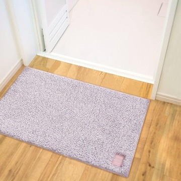 Hitohira抗菌除臭瞬吸防滑腳踏墊(L)50×75cm（多色可選）單入 (L)雪白色