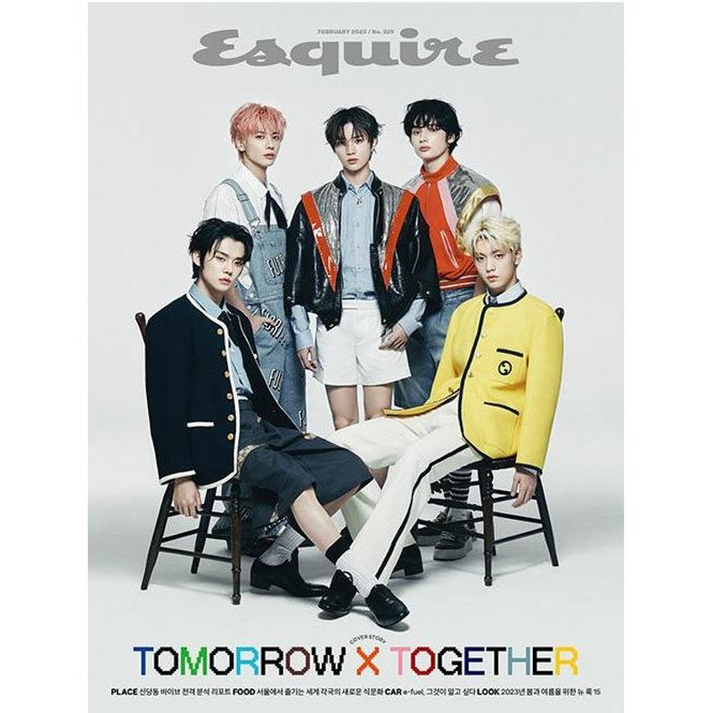 ☆5％OFF☆韓国男性雑誌 Esquire (エスクァイア) 2023年 2月号 (TOMORROW X TOGETHER (TXT)表紙選択  TXTタイプ) | LINEブランドカタログ