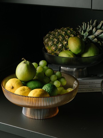 南十字星 創意輕奢水果盤收納北歐客廳茶幾現代家用網紅零食果盆