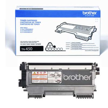 brother TN-450高容量黑色原廠碳粉匣