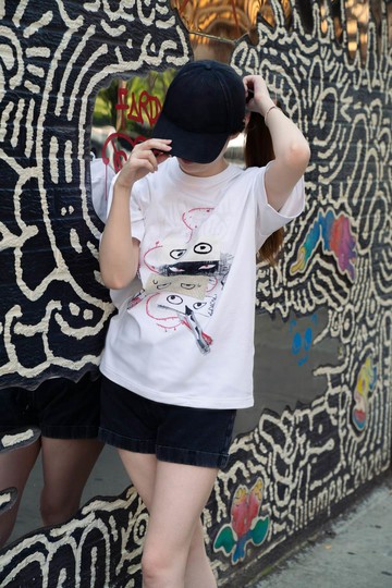 【27年02月預購】BIBISAMA x 路人超能100 T-shirt (白色T-Poison)