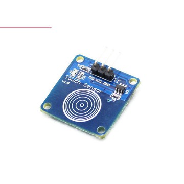 【AI電子】*(11-10)Arduino TTP223B點動型數位觸摸感測器 電容式觸控 觸控開關