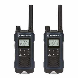 MOTOROLA SOLUTIONS Talkabout T460 Rechargeable Two-Way Radio Pair Dark Blue